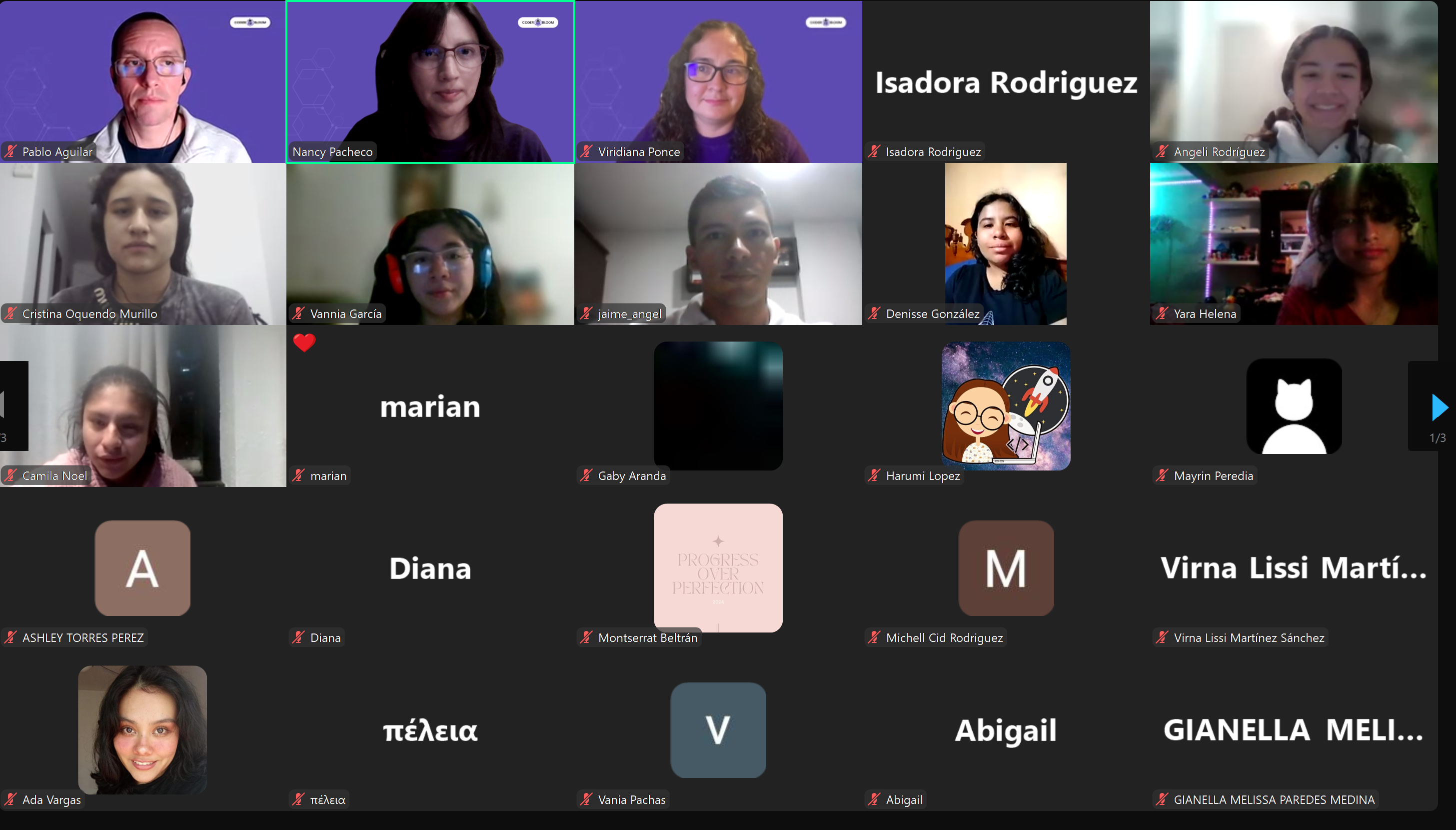 Cursos para chicas